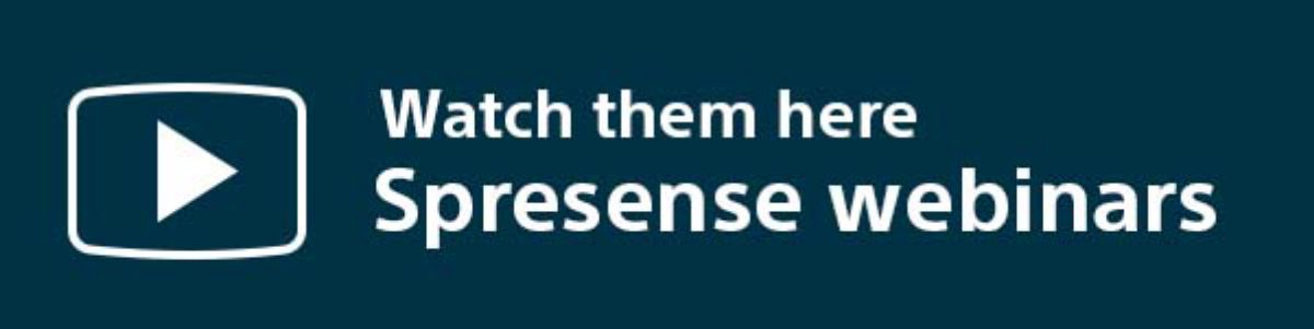 Link to Spresense webinars