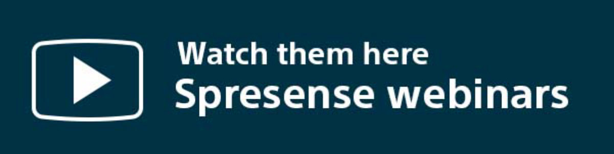 Link to Spresense webinars