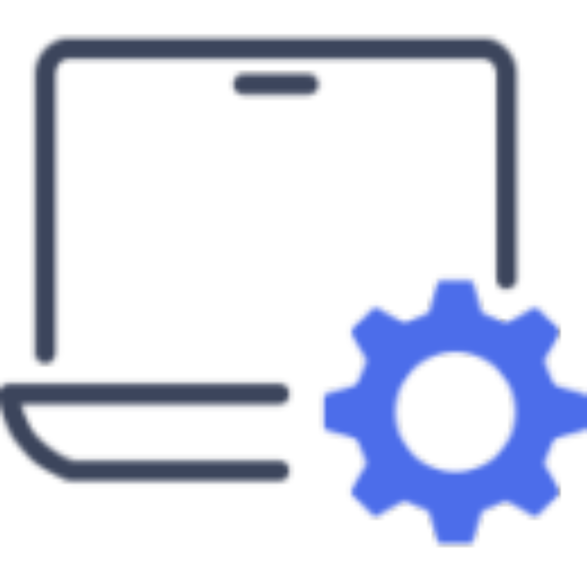 Build locally on a PC or server icon